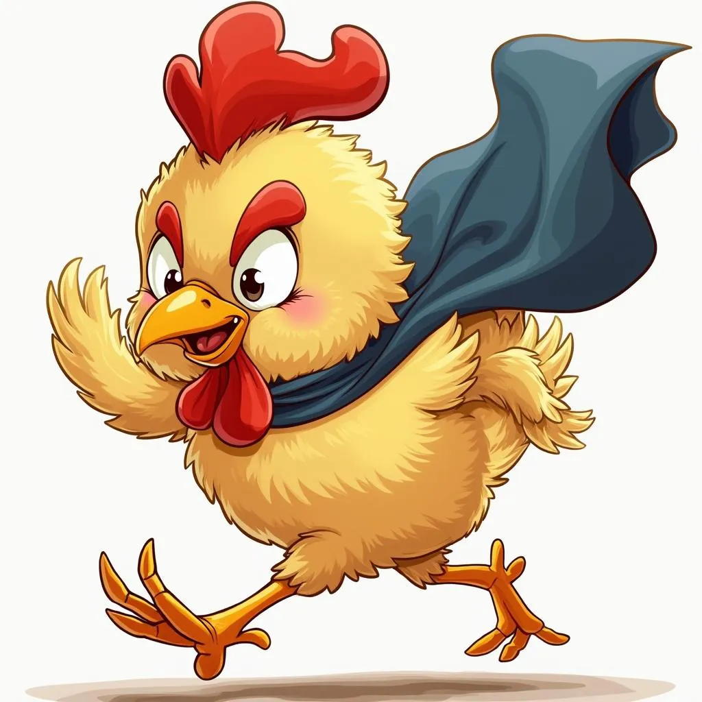 Runaway Chicken Hero Character