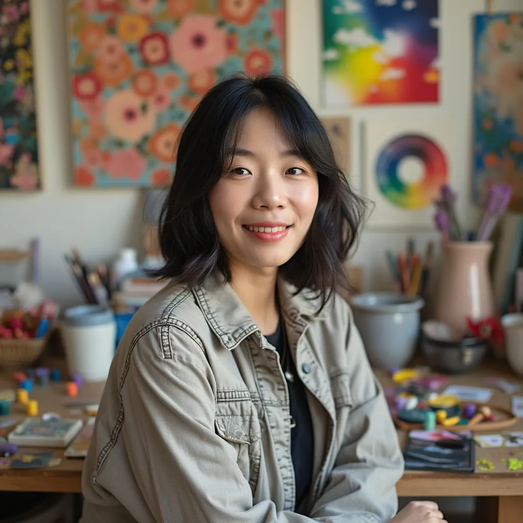 Sophia Nakamura Art Director portrait